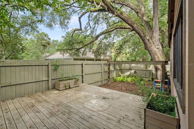 5328 SW 88th Ct, Gainesville, FL 32608 - deck featuring a fenced backyard