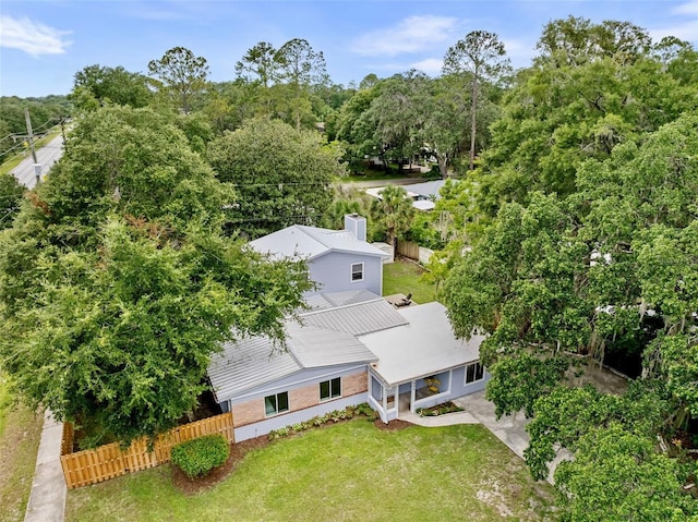 1604 NE 7th St, Gainesville, FL 32609 - aerial view of property and surrounding area