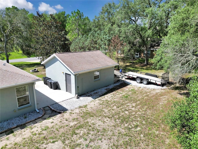 8198 N Brook Way, Citrus Springs, FL 34433 - view from above of property featuring a tree filled landscape
