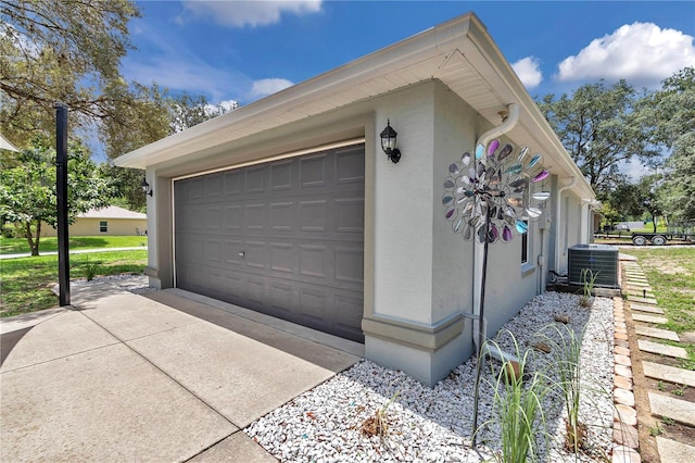 8198 N Brook Way, Citrus Springs, FL 34433 - view of garage