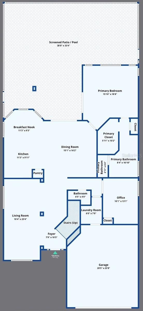 6364 Golden Eye Gln, Lakewood Ranch, FL 34202 - view of home floor plan