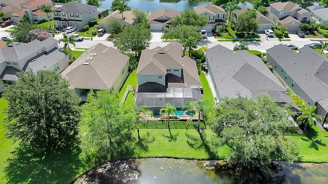 6364 Golden Eye Gln, Lakewood Ranch, FL 34202 - aerial perspective of suburban area with a nearby body of water