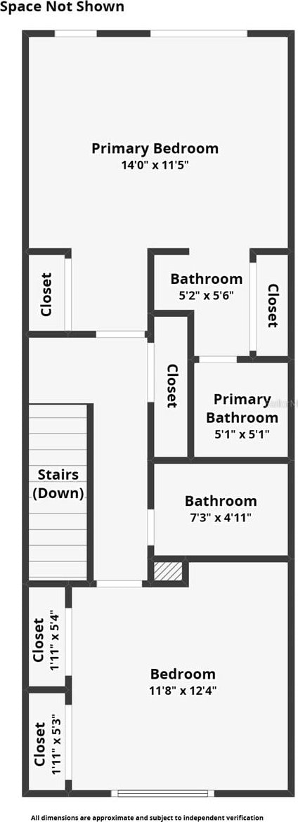 1452 SW 25th Pl Unit D4, Gainesville, FL 32608 - view of property floor plan