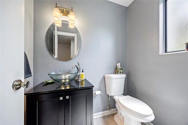 1452 SW 25th Pl Unit D4, Gainesville, FL 32608 - half bath with vanity and tile patterned floors