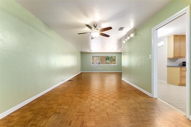 4700 NW 19th Pl, Gainesville, FL 32605 - spare room with ceiling fan and baseboards
