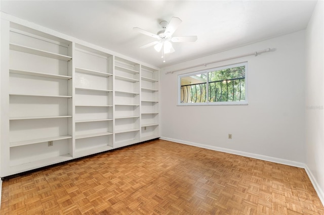 4700 NW 19th Pl, Gainesville, FL 32605 - unfurnished room featuring baseboards and ceiling fan