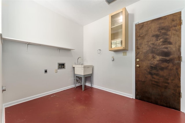 4700 NW 19th Pl, Gainesville, FL 32605 - washroom with hookup for a washing machine and hookup for an electric dryer