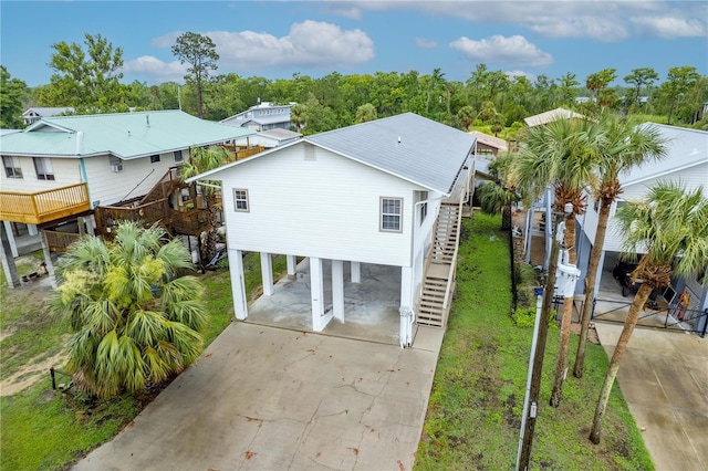 78 SE 901st Ave, Suwannee, FL 32692 - view from above of property
