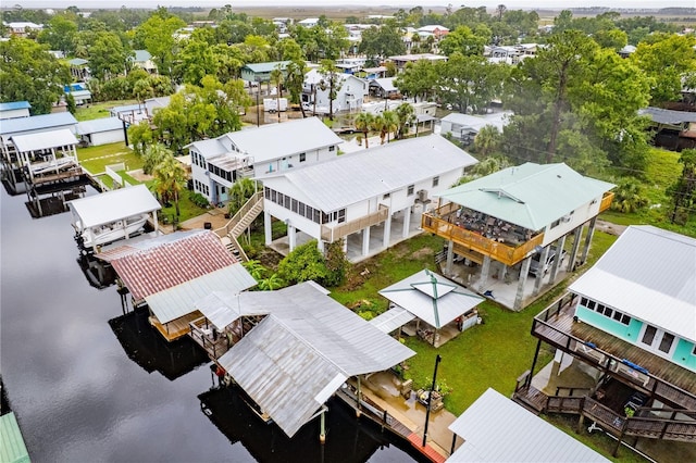 78 SE 901st Ave, Suwannee, FL 32692 - aerial perspective of suburban area with a large body of water