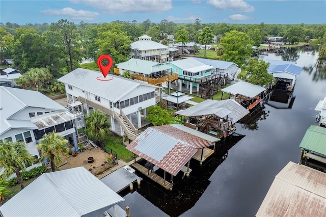 78 SE 901st Ave, Suwannee, FL 32692 - bird's eye view of a nearby body of water