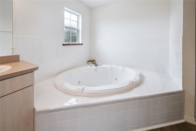 78 SE 901st Ave, Suwannee, FL 32692 - bathroom with a whirlpool tub and vanity