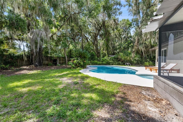 2330 NW 54th Ter, Gainesville, FL 32606 - view of pool featuring a fenced backyard