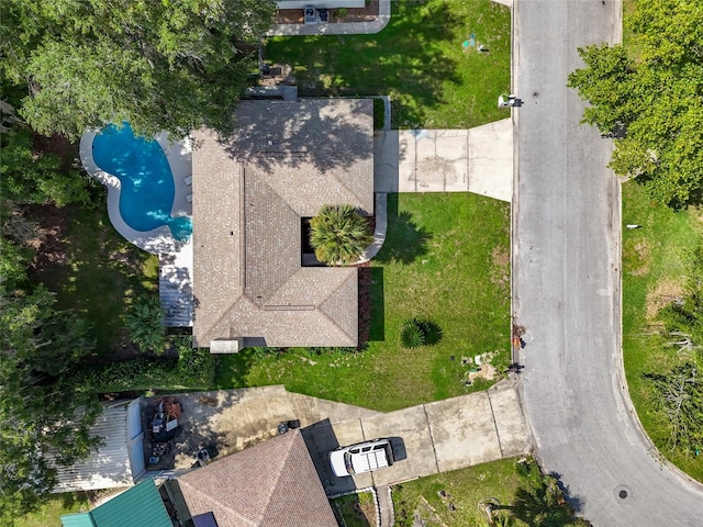 2330 NW 54th Ter, Gainesville, FL 32606 - bird's eye view of a pool area