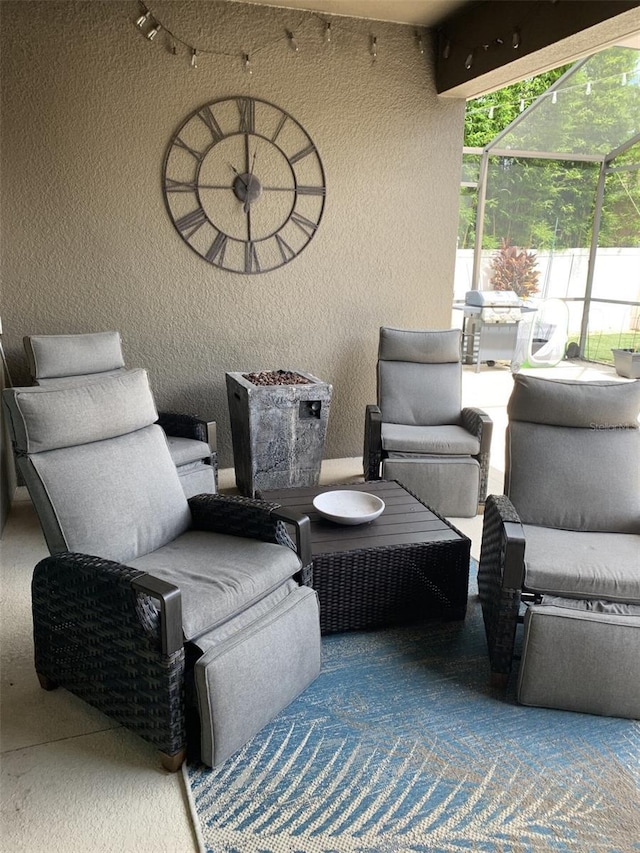 2048 Bristol Grande Way, Orlando, FL 32820 - view of patio with glass enclosure
