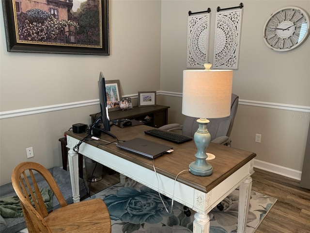2048 Bristol Grande Way, Orlando, FL 32820 - office space featuring wood finished floors and baseboards