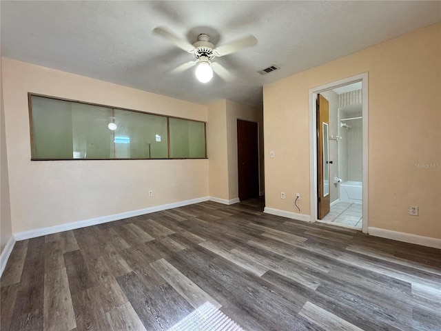 4224 SW 70th Ter Unit A, Gainesville, FL 32608 - unfurnished room featuring ceiling fan and wood finished floors