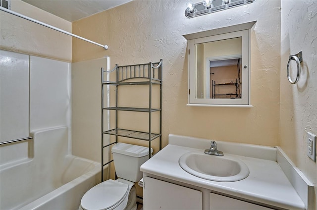 89 SE 16th Ave Unit P102, Gainesville, FL 32601 - full bathroom with a textured wall, vanity, and shower / bath combination