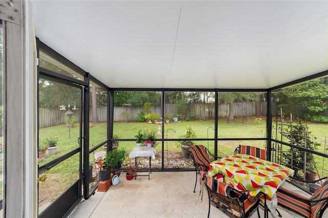1602 NW 117th Ter, Gainesville, FL 32606 - sunroom with plenty of natural light and outdoor dining area