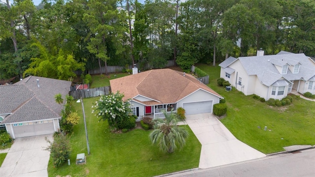 1602 NW 117th Ter, Gainesville, FL 32606 - aerial view of property and surrounding area