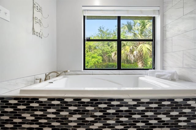 8321 SW 23rd Pl, Gainesville, FL 32607 - full bathroom with a garden tub