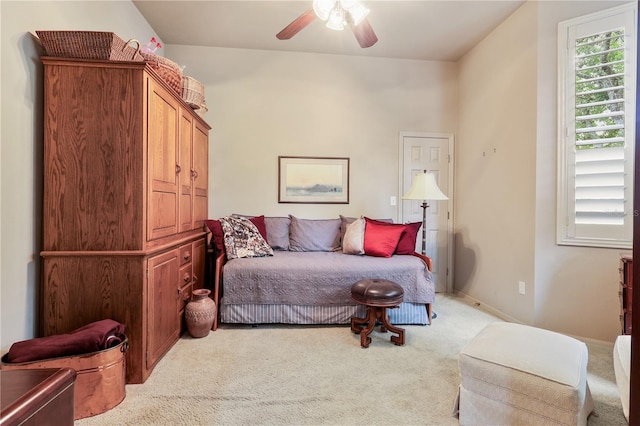 5025 NW 51st Pl, Gainesville, FL 32606 - bedroom featuring carpet flooring and a ceiling fan