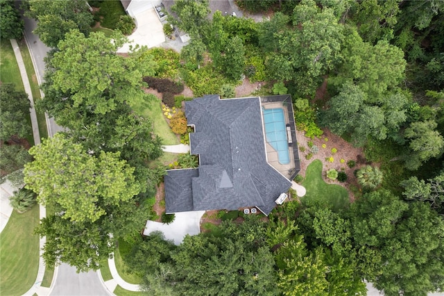 5025 NW 51st Pl, Gainesville, FL 32606 - bird's eye view of a pool