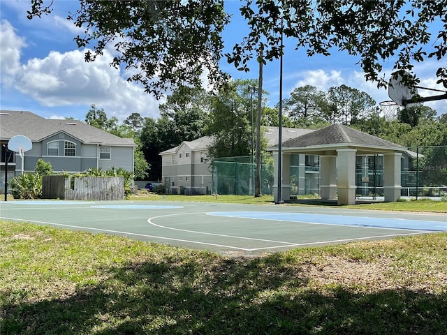 3705 SW 27th St Unit 1112, Gainesville, FL 32608 - view of basketball court with community basketball court