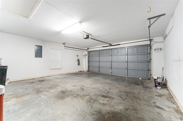 8036 SW 72nd Pl, Gainesville, FL 32608 - garage featuring a garage door opener and electric panel