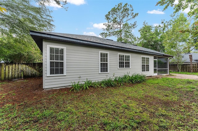 8036 SW 72nd Pl, Gainesville, FL 32608 - rear view of house with a fenced backyard