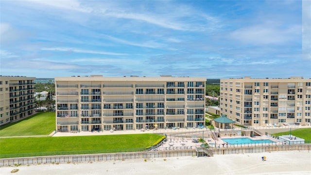 4555 S Atlantic Ave Unit 4603, Ponce Inlet, FL 32127 - view of apartment building / complex featuring a community pool