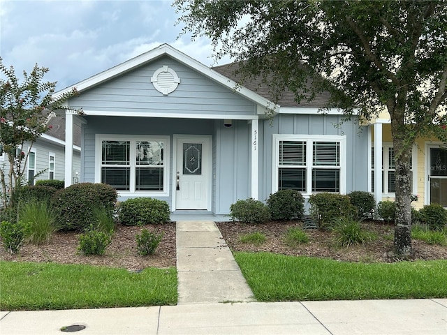 5161 NW 22nd St, Gainesville, FL 32605 - view of front of property featuring board and batten siding