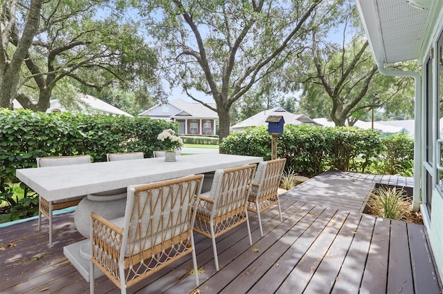 10549 NW 32nd Rd, Gainesville, FL 32606 - view of wooden terrace
