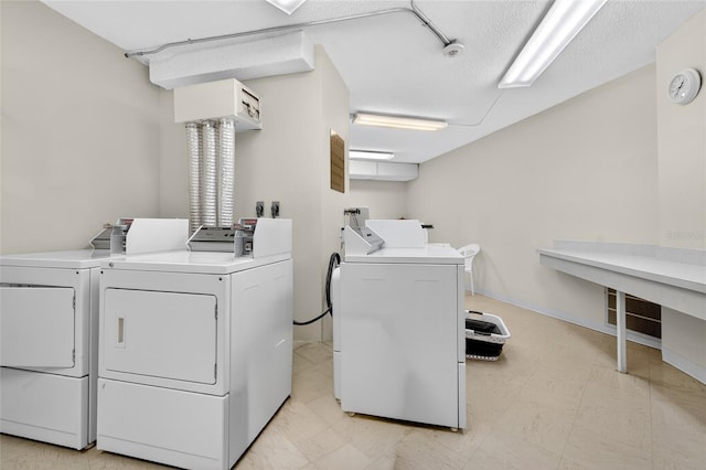 10777 W Sample Rd Unit 1212, Coral Springs, FL 33065 - community laundry featuring washing machine and dryer and light flooring