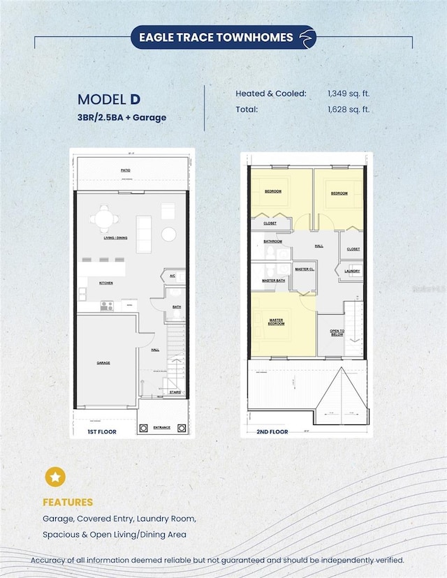 1607 NW 29th Rd Unit 2, Gainesville, FL 32605 - view of property floor plan