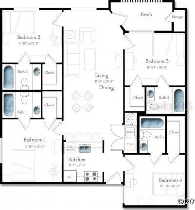 4000 SW 23rd St Unit 1-203, Gainesville, FL 32608 - photo 2