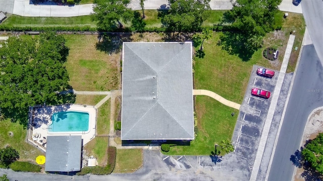 711 Springer Dr Unit 2, Lake Wales, FL 33853 - bird's eye view of a pool