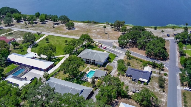 711 Springer Dr Unit 2, Lake Wales, FL 33853 - aerial overview of property's location featuring a pool area