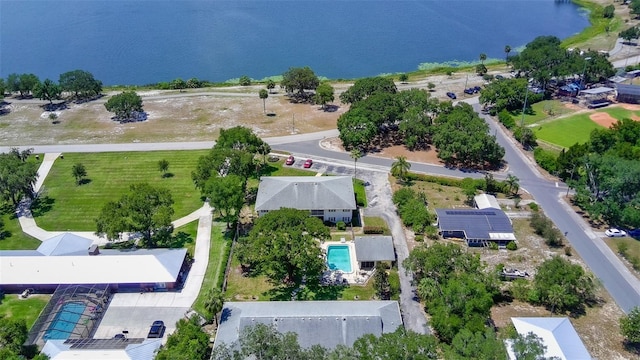 711 Springer Dr Unit 2, Lake Wales, FL 33853 - aerial view of a large body of water and a pool area