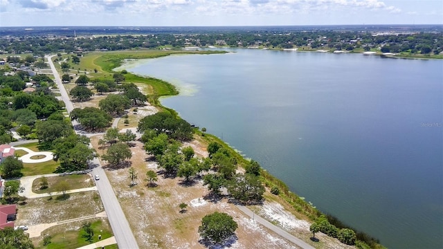 711 Springer Dr Unit 2, Lake Wales, FL 33853 - aerial view of property's location with a nearby body of water
