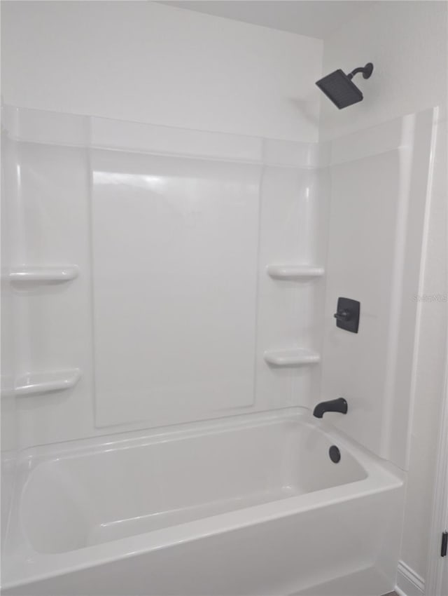 bathroom featuring tub / shower combination