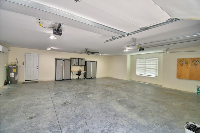 112 Reedy Creek Dr, Frostproof, FL 33843 - garage featuring water heater and a garage door opener