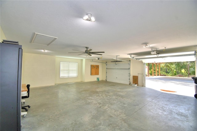 112 Reedy Creek Dr, Frostproof, FL 33843 - garage featuring a garage door opener