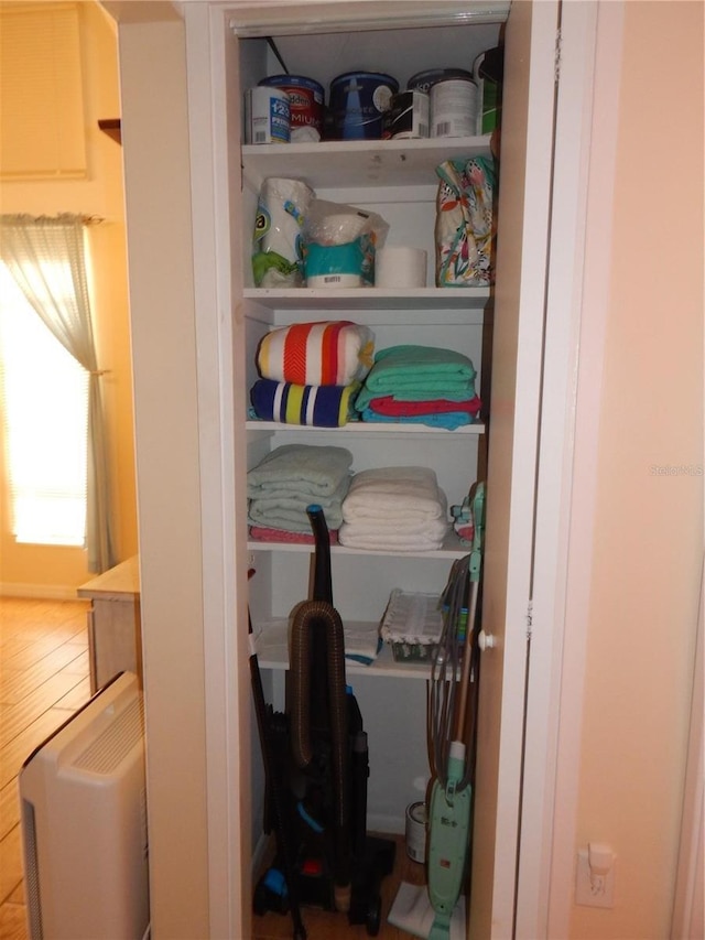 view of closet