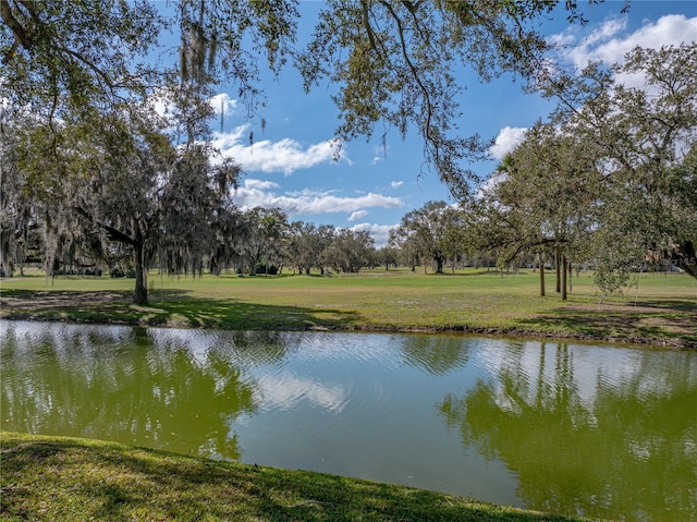 property view of water