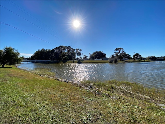 property view of water