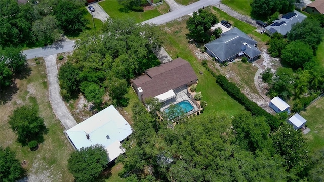 3567 Red Oak Ct, Lake Wales, FL 33898 - aerial view of property's location featuring a pool area