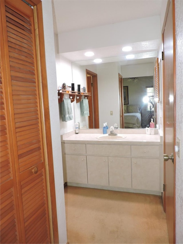 3567 Red Oak Ct, Lake Wales, FL 33898 - bathroom featuring a closet and vanity