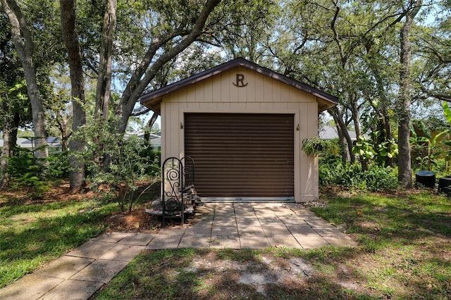 3567 Red Oak Ct, Lake Wales, FL 33898 - view of detached garage