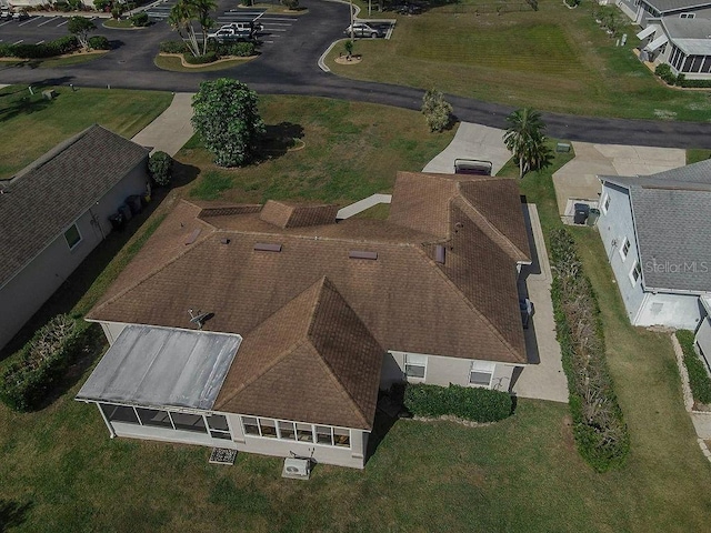 drone / aerial view