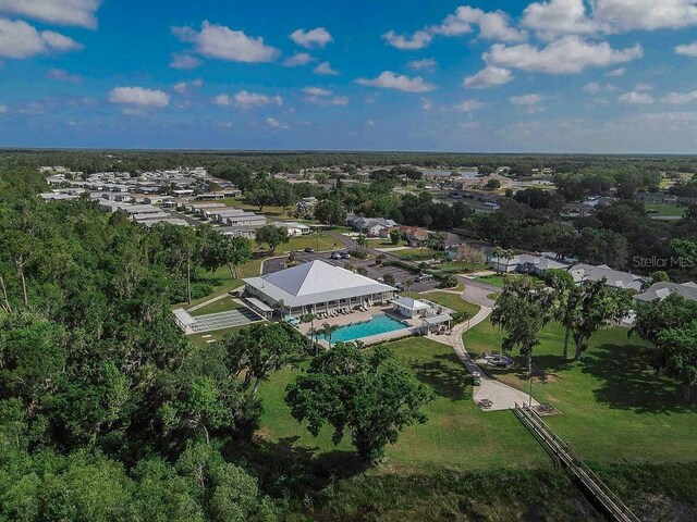 drone / aerial view